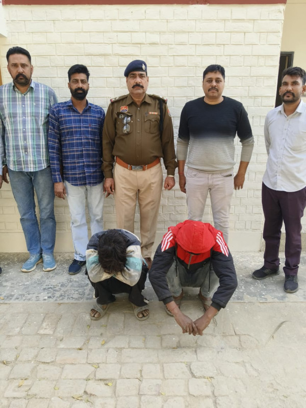 सीआईए कालांवाली स्टाफ ने 11.74 ग्राम हेरोईन चिट्टा सहित दो को किया  काबू 