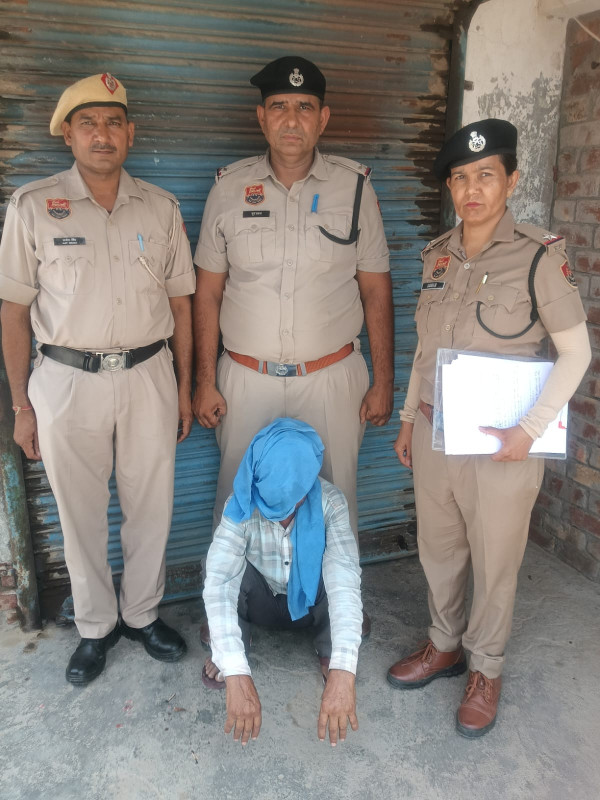 स्वेट टीम-1 और डॉग स्क्वाड की बड़ी कार्रवाई, पीरांवाली में 5 ग्राम 300 मि.ग्राम चिट्टा सहित आरोपी काबू,आरोपी तस्कर के पुत्र पर पहले भी है एनडीपीएस के मामले दर्ज